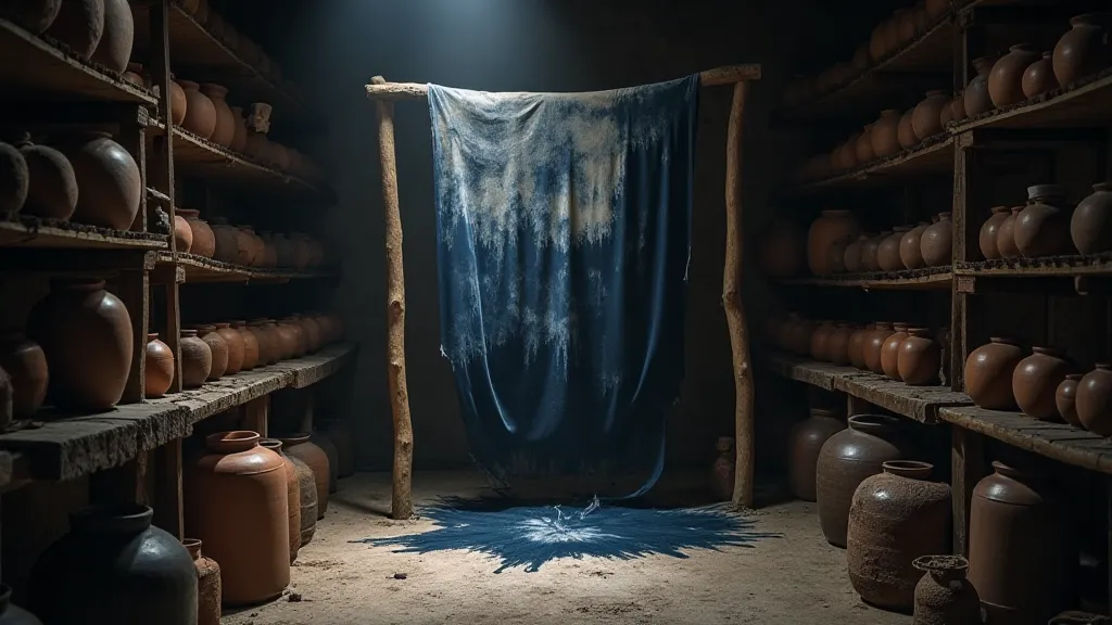 Traditional dye workshop