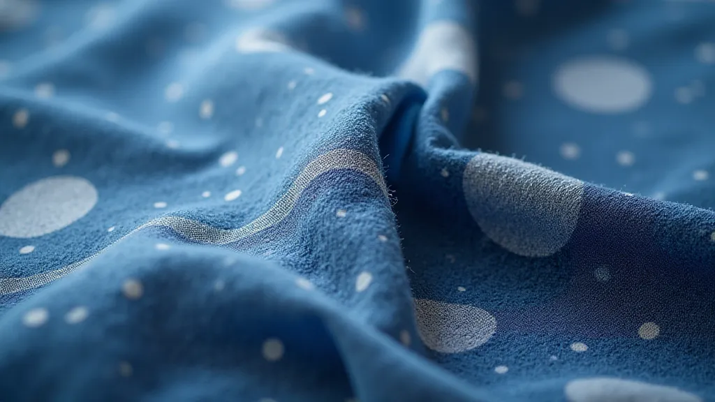 Close-up of Shibori textile
